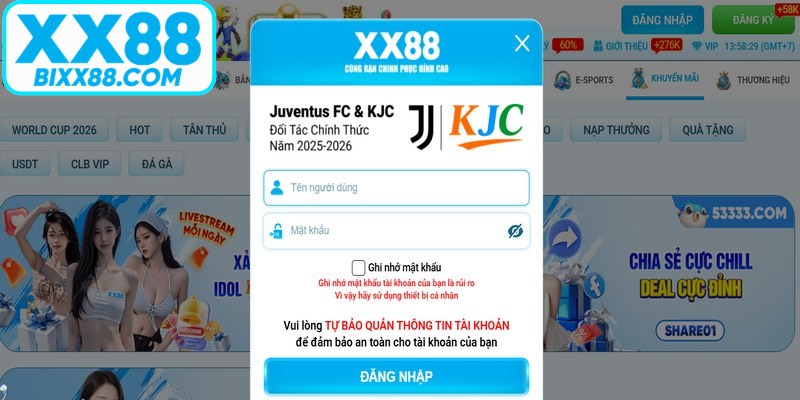 Đăng nhập XX88 có vai trò cực kỳ thiết yếu với mọi hội viên chơi game