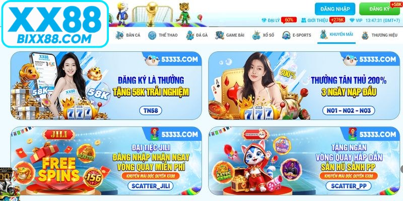 Tạo tài khoản mới nhận liền tay 100K nóng, cuốn hút số 1