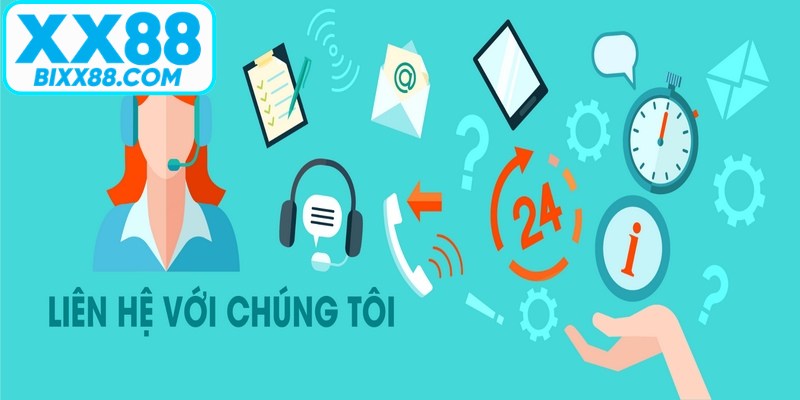 Liên hệ XX88 cực kỳ đơn giản qua các nền tảng trực tuyến miễn phí