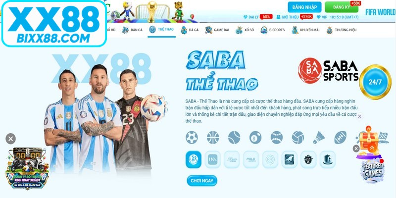 Giới thiệu về sảnh game hot thể thao XX88 cho bạn
